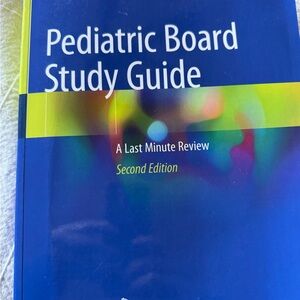 Pediatric Board Study Guide Book